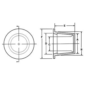 Plastic End Cap - 1/2"