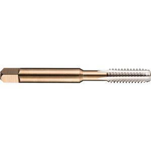 Left-Hand Tap - High Speed Steel, M4x0.7, 3, 53 mm, Semi-Bottoming, Bright, 6H, Metric Coarse