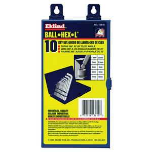 Balldrive Hex Key - 3.2", 5/64", L Shape, Hex
