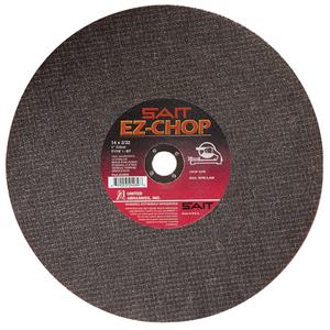 EZ-Chop® Chop Saw Wheel - 14", 3/32", 1", 4400, 1, Aluminum Oxide, Metal Studding, Thin Rebar, & Light Gauge Metals