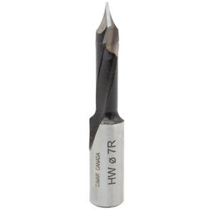 Through-Hole Carbide Tipped Drill - 7 mm, 2-3/10"