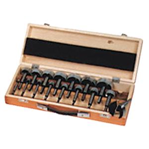 Bormax Forstner Bit Kits in a Wooden Box - 16, High Carbon Steel