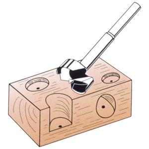 Forstner Bit - 2/5", 3-1/2", 8 mm