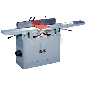 8" Industrial Woodworking Jointer - 8", 8" W X 76-1/2" L, 76 1/2"L X 26"W X 32"H, 5500 RPM, 8" X 76 1/2"