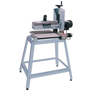 16" Open Wide Belt Sander - 27", 40", 61", 3" W x 96" L, 0 - 31 SIPM, 10 A, 110 V, single phase, 1/8 HP, 1/64"