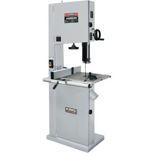 21" Wood Bandsaw with Resaw Guide - 31", 40", 74", 220 V, Vertical, 23 A/11.5 A, Single Phase, 60 Hz, 2 (1890-3800 SFPM), 152 1/8" X (1/8" - 1 1/4") X 0.025", 20 1/4"