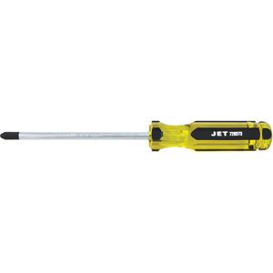 Phillips Jumbo Handle Screwdriver - #3, Round, Plastic/Wood/Cushion Grip/Steel/Aluminium/Magnetic/ESD-Safe, 6"