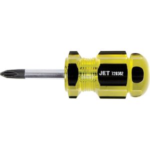 Phillips Jumbo Handle Screwdriver - #2, 1-1/2", Round, Plastic