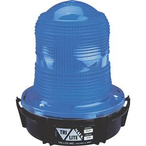 Warning Lights - Blue, Flashing, 24