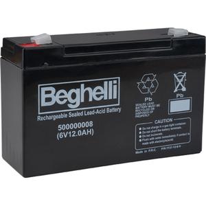 Sealed Lead Acid Batteries - 12 Ah, 6 V
