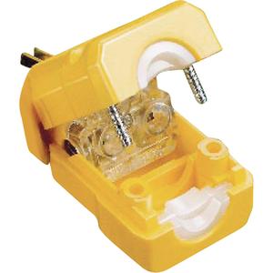 Commercial Grade Straight Blade Plug - 15 A, 5-15P, 125 V, Nylon