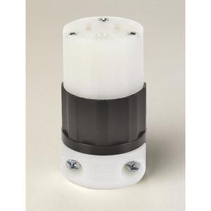 Grounding Straight Blade Connector - 5-15R, Nylon, 2, 3