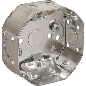 Octogonal Device Box - 4", 1-1/2", Steel, Octagon