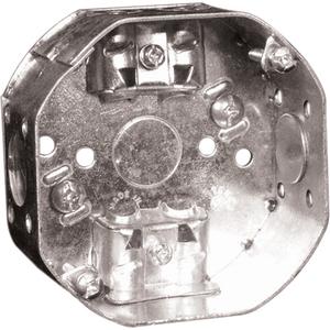 Octogonal Device Box - 4", 1-1/2", Steel, Octagon