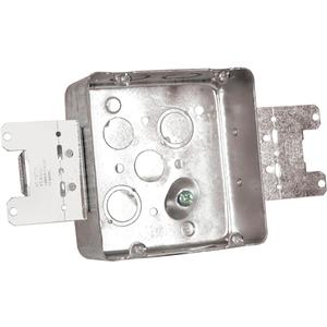 Device Box - 4-11/16", 4-11/16", 1-1/2", Steel, Square