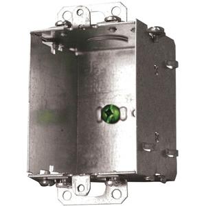 Device Box - 2-1/4", 3", 2-1/2", Steel, Rectangle, 1, Gangable
