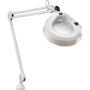 Luxo® Magnification Lamps - 45", Grey, Fluorescent, 22 W, 3, 5 Years