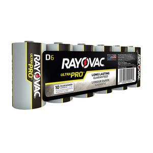 Ultra PRO™ Industrial Batteries - D, 1.5 V, Package, 6