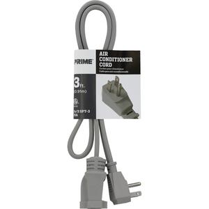 Air Conditioner & Major Appliances Extension Cord - 3', 6', 14/3, 15 A, 1875 W, Grey