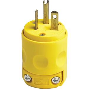 Grounding Plug - 20 A, 6-20P, 250 V, Plastic