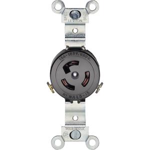 Single Locking Receptacle - Nylon