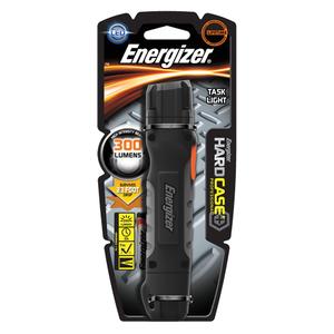 Hard Case® Task Flashlight - LED, 300, 45, 6.5, 65, Plastic, Black/Grey, AA, Included, 115 m, Hard Plastic, 2 x AA