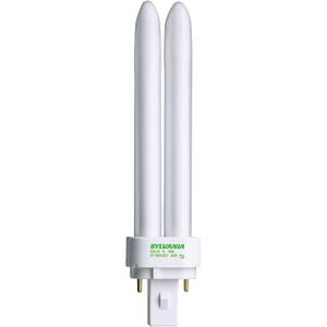 Compact Flourescent Lamps - Universal - 26 W, 2700 K, G24D-3, T4X2, 82, 2700K, 82 CRI, 1710, 1/2", 10000 hrs.