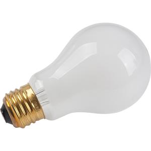 Economy Line Incandescent Lamps - 100 W, 2500 hrs., 100 K, 130 V, A19, E27, 100, Incandescent rough service, 2, Package