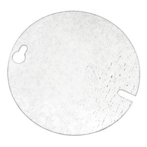 Octagonal Covers - Stainless Steel, Indoor, Round, 1, 4, Blank