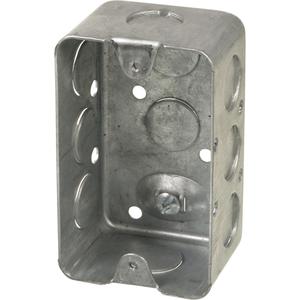 Utility Boxes - 4", 2-1/2", 1 7/8", Rectangle, Gangable, 16.5, Yes, 1/2"(10)