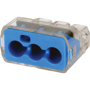 In-Sure™ Push-In Connectors - Blue, 3, 600 V-No. 10 to 14 AWG, 150, Package