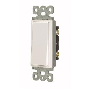 Decora Switch - White, Decorator, Non-Dimmable, 5, Switch