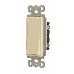 Decora Switch - Ivory, Decorator, Non-Dimmable, 5, Switch
