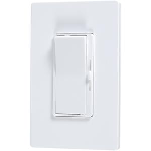 Dimmers - White, 120 V, Slider, Dimmable, 6