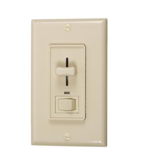Dimmers - Ivory, Slider, Dimmable, 6
