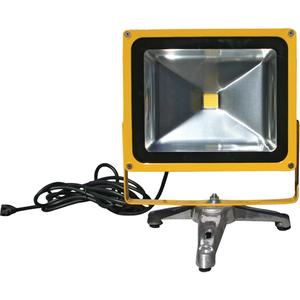 Beacon Light Floodlights - LED, 6000, 40 W, Aluminum, Beacon Light with Floor Stand