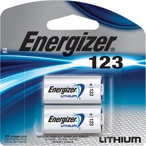 Lithium Batteries - 123, 3 V, Package, 2