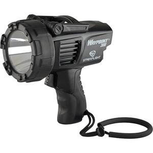 Waypoint® 300 Pistol Grip Spotlight - LED, 1000, 3.75, Rechargeable, Black, Plastic, 1039 m, Included, LED, 35, 87, Rechargeable Lithium Ion