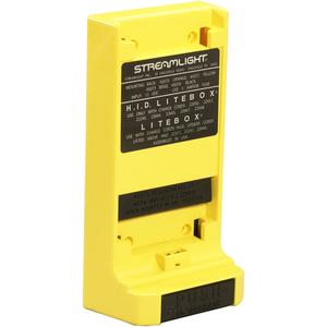 Direct Wire DC Lantern Mounting Rack - E-Flood®, E-Spot®, FireBox® & LiteBox® Lanterns, 12 V, Yellow