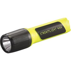 ProPolymer® Lux Flashlight - LED, 100, 6, Plastic, Yellow, AA, Included, 130 m, 4, IP67, 4200, 17.78 cm (7")