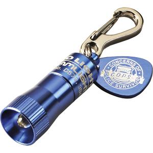 Nano Light® Flashlight - LED, 10, 8, Aluminum, LR41, Blue, Included, 3.73 cm (1.47")