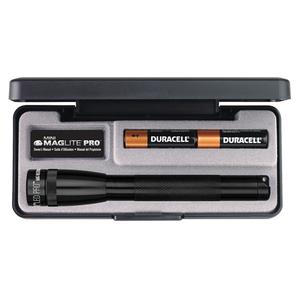 Mini® PRO Flashlight - LED, 272, 2.5, Aluminum, Black, AA, Included, 140 m, 6.6"