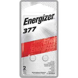 377 Batteries - 1.5 V, Silver Oxide, Pack, 2
