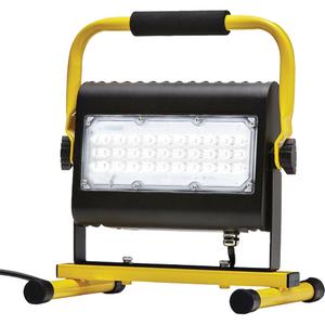 ProBuilt® Flood Light - LED, 4800, 50 W, Aluminum, 25', 50000 hrs., Yellow, 5'