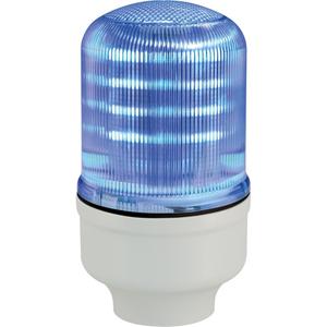Streamline® Modular Multifunctional LED Beacons - Blue, Flashing/Rotating/Continuous, Wall