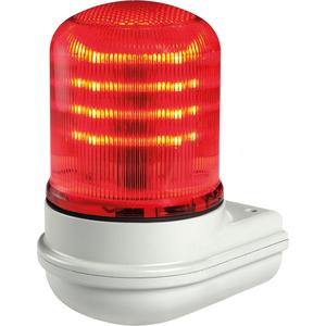 Streamline® Modular Multifunctional LED Beacons - Red, Flashing/Rotating/Continuous, Wall