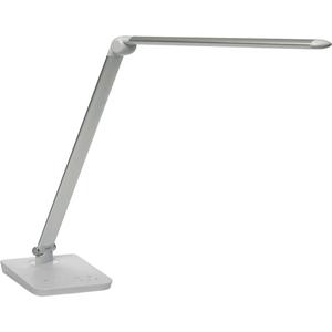 Vamp™ LED Lamps - Flat Table Base, Silver, LED, 9 W, 16-3/4" H x 16" D x 5" W, 550