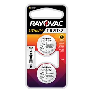 CR2032 Lithium Coin Cell Batteries - 3 V