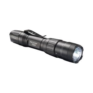7600 Tactical Flashlight - LED, 944, 3.25, Aluminum, Black, CR123, Included, 225, Rechargeable, 1 Rechargeable Lithium-Ion, 479, 37