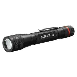 G32 Flashlight - LED, 456, 0.78, Aluminum, Black, AA, Included, 132 m, High, Pure Beam, 6.4" (16.3 cm)